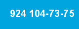 924 104-73-75
